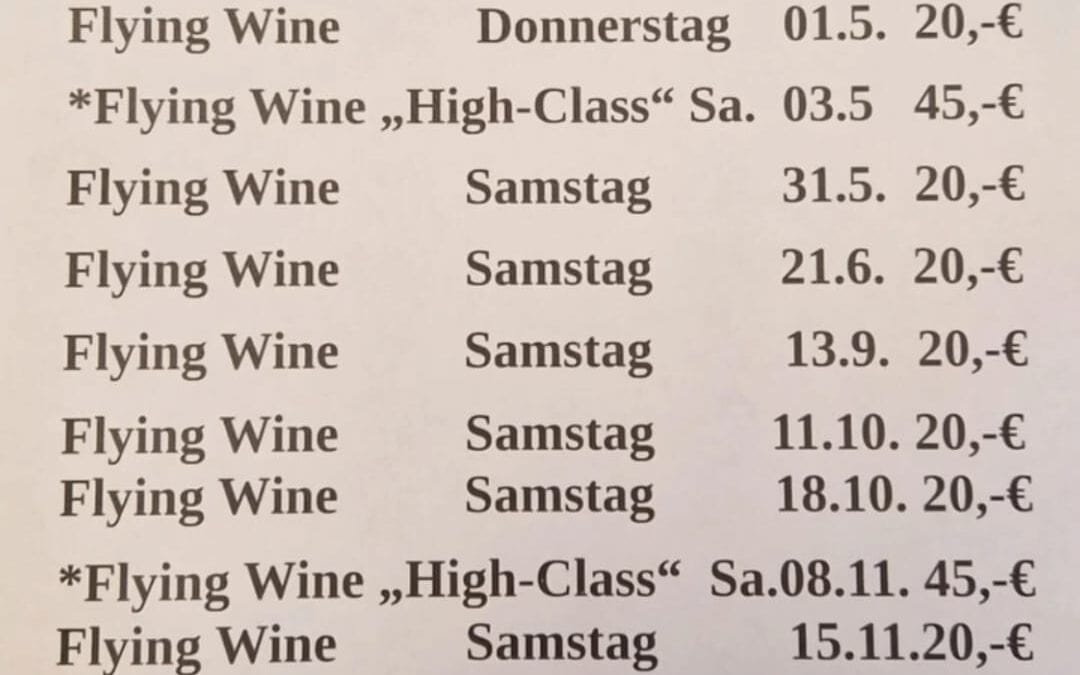 Unsere neuen Termine für 2025